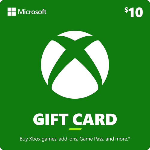 is there a 10 dollar xbox gift card